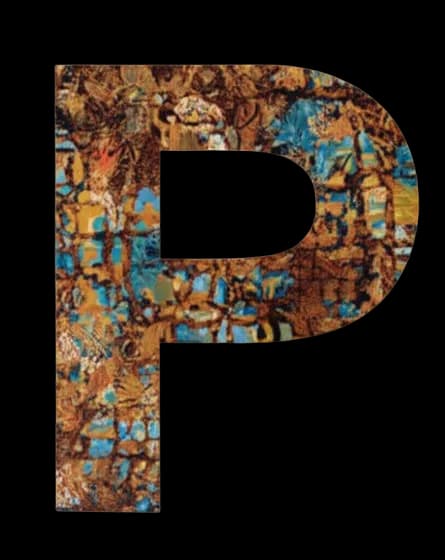 Draggable letter P